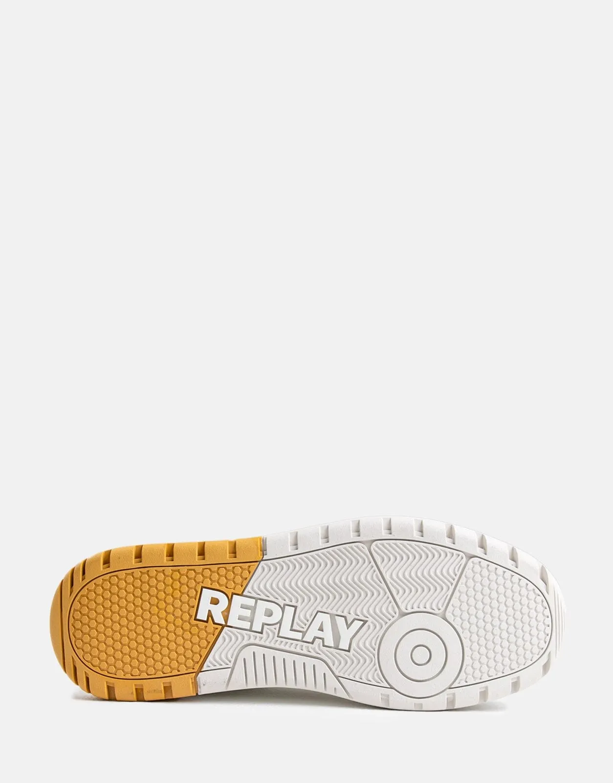 Replay Gemini Star Off-White Sneakers