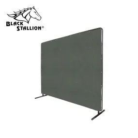 Revco 6X6CSQF1 12 oz. 6' x 6' Olive Drab Canvas Heavy-Duty QuickFrame™ Welding Screen & Frame (1 Set)