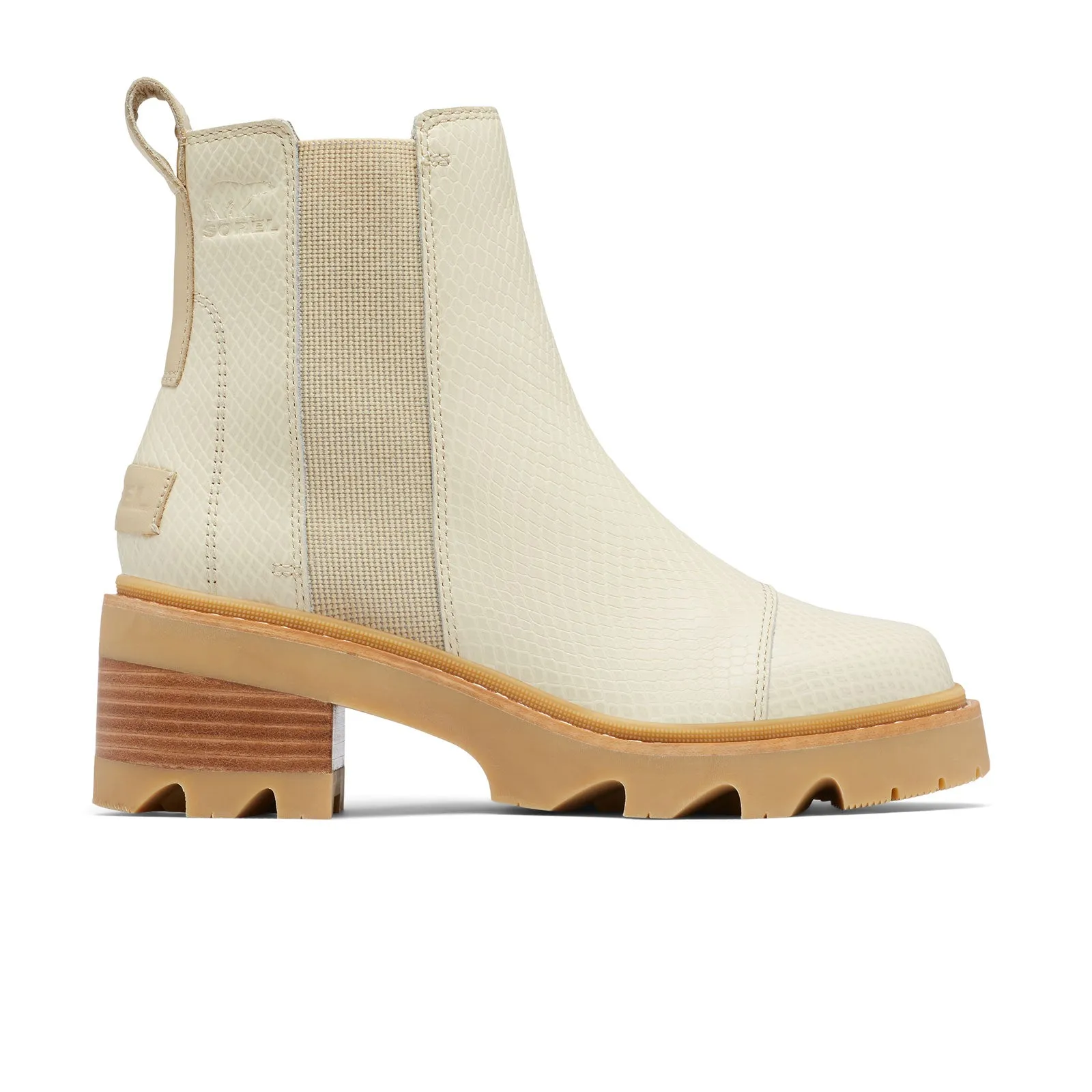 Sorel Joan Now Chelsea Boot (Women) - Bleached Ceramic/Gum