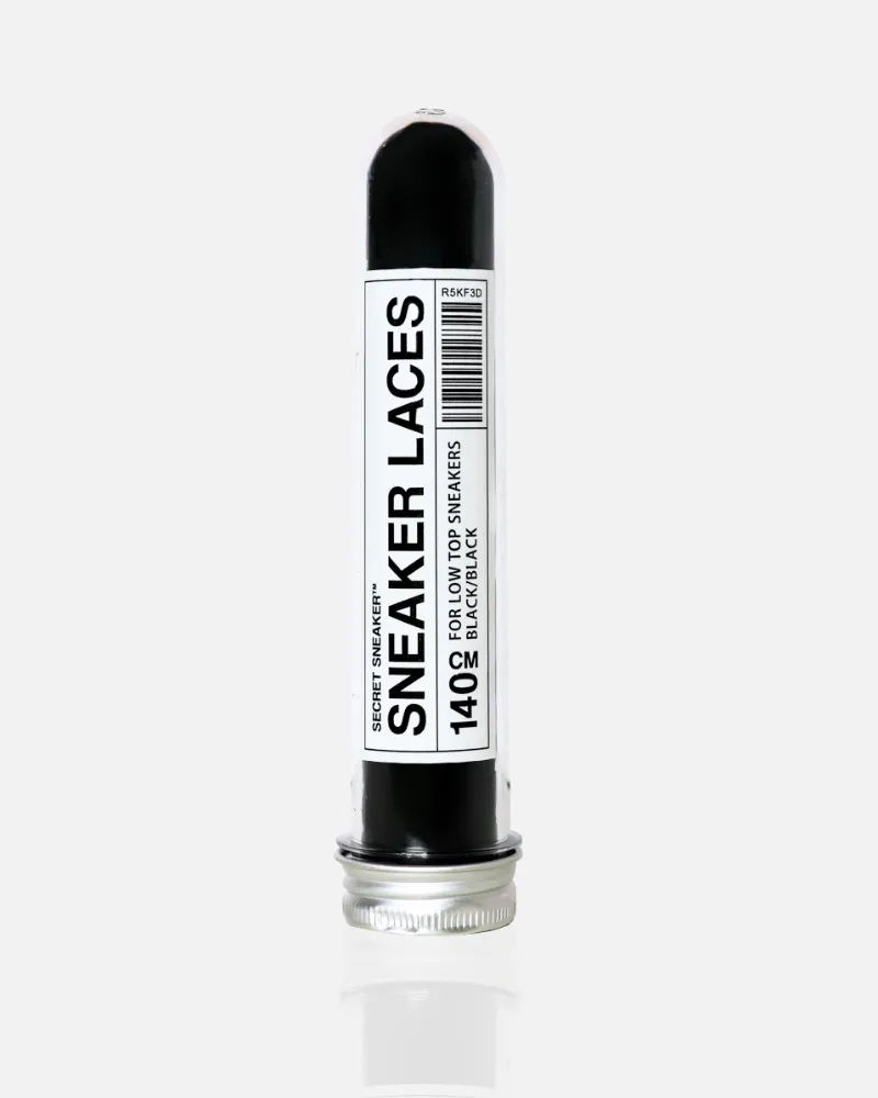 SSS PREMIUM FLAT LACES BLACK