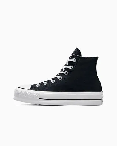 WMNS CTAS Lift Hi Canvas - Black/White/White