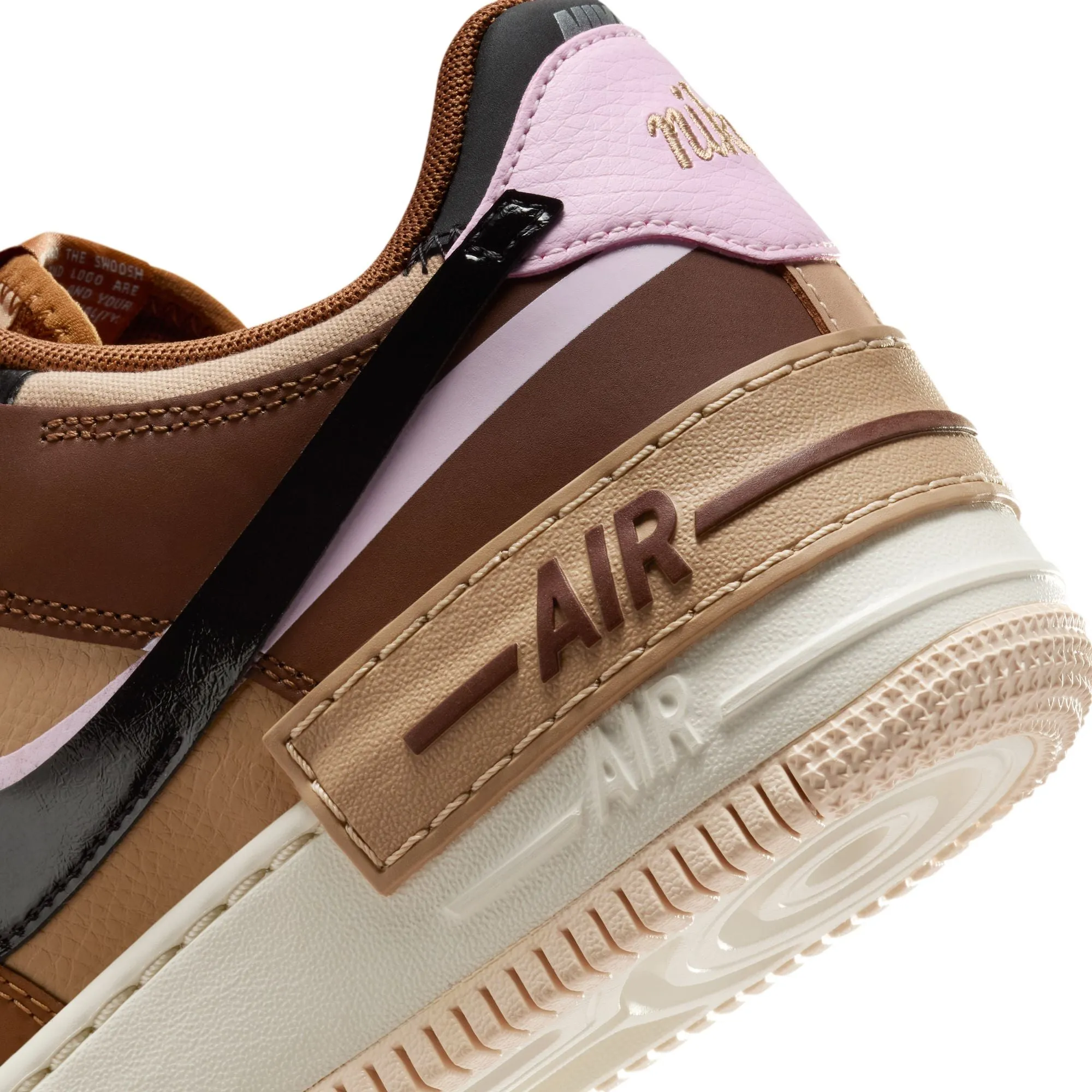 WMNS Nike AF1 Shadow (Lt British Tan/Black)