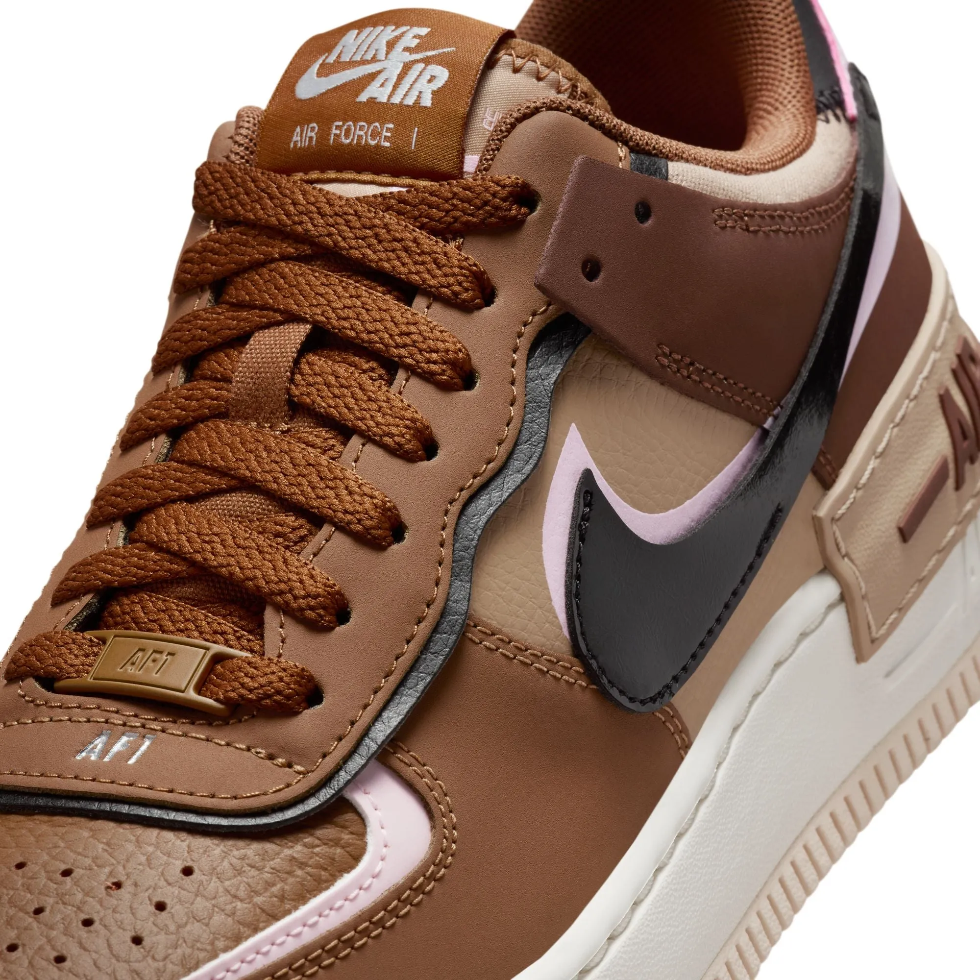 WMNS Nike AF1 Shadow (Lt British Tan/Black)