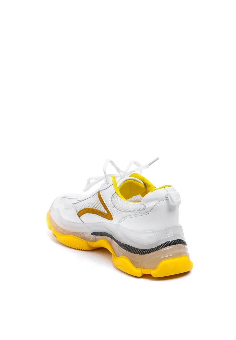 Yellow Sporty Shoes