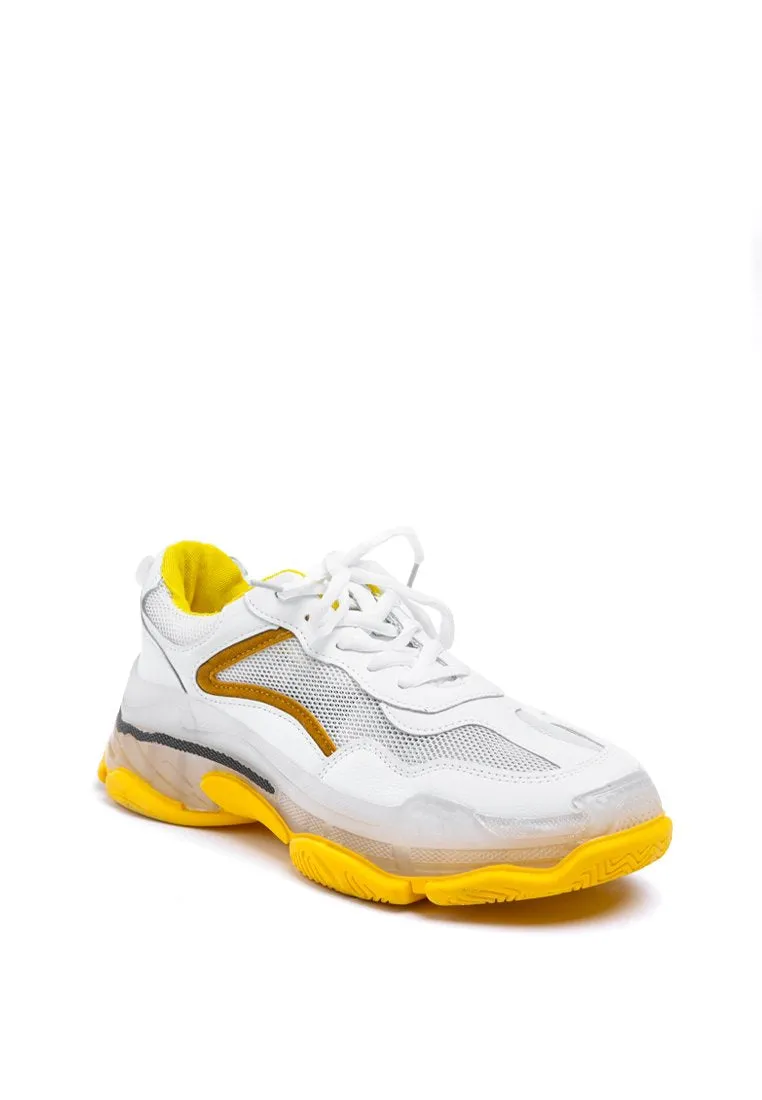 Yellow Sporty Shoes