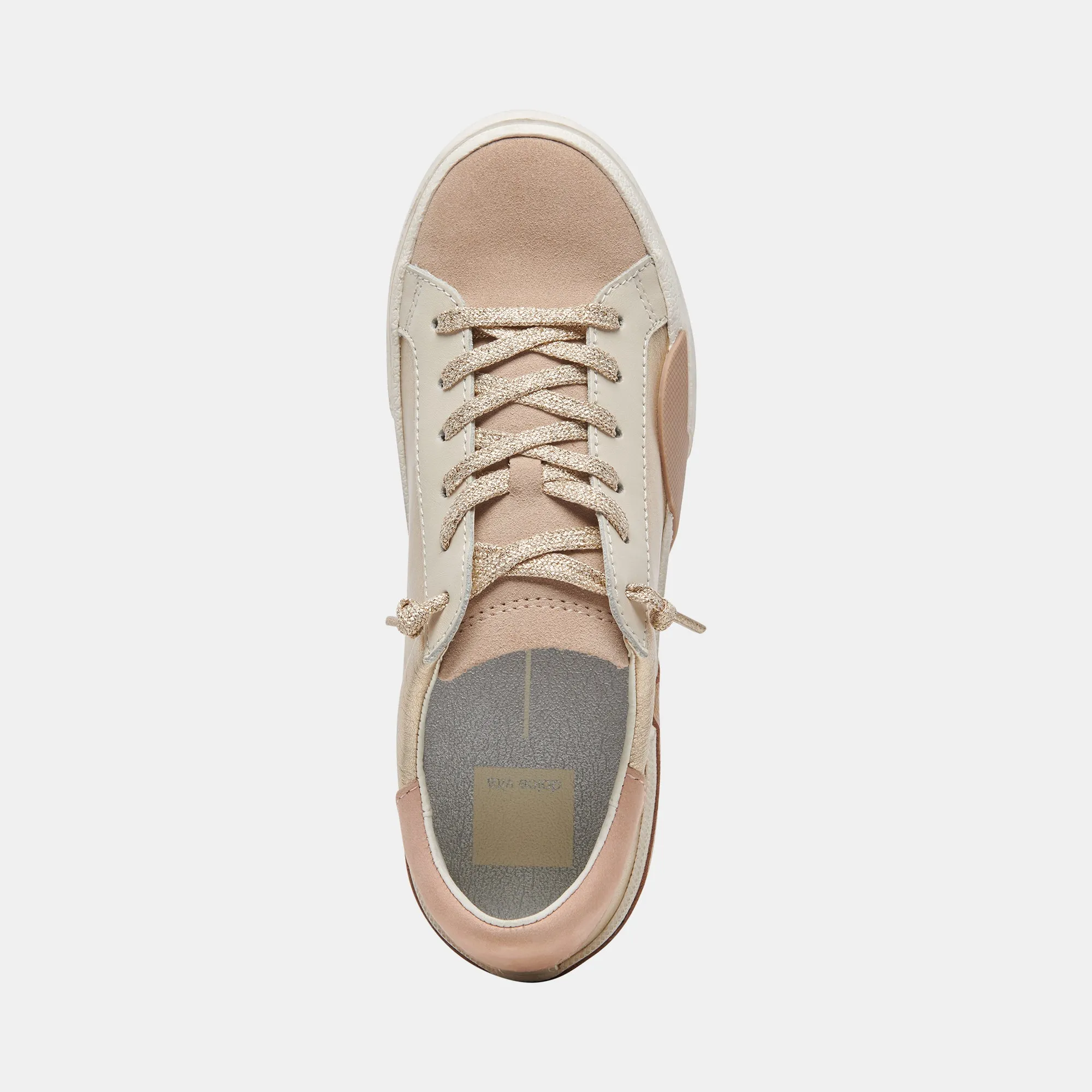 ZINA SNEAKERS GOLD LEATHER